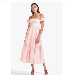 Pink STAUD Élio Dress